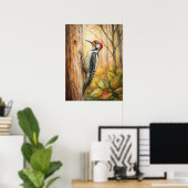 Herfst Dierlijk Poster (Thuiskantoor)
