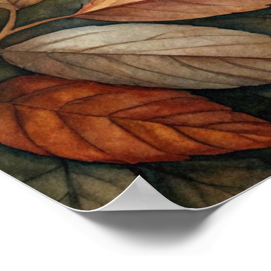 Herfst Dierlijk Poster (Hoek)