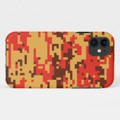 Herfst Digital Camo Pattern Case-Mate iPhone Case (Achterkant (horizontaal))