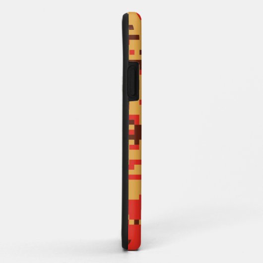 Herfst Digital Camo Pattern Case-Mate iPhone Case (Achterkant/rechts)