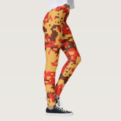 Herfst Digital Camo Pattern Leggings (Rechts)