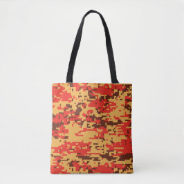 Herfst Digital Camo Pattern Tote Bag