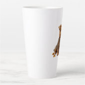 Herfst Dog Latte Mok (Voorkant)