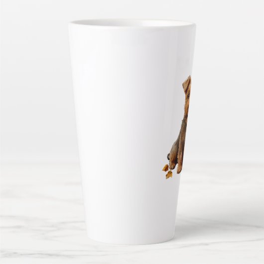 Herfst Dog Latte Mok (Voorkant)