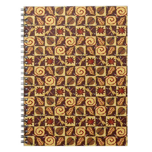 Herfst Doodles Notitieboek (Voorkant)