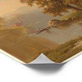 Herfst door Alfred Bricher Poster (Hoek)