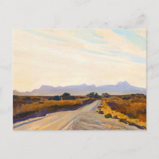 Herfst door Maynard Dixon Briefkaart (Voorkant)