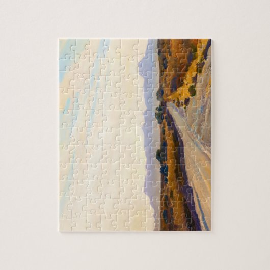 Herfst door Maynard Dixon Legpuzzel (Verticaal)