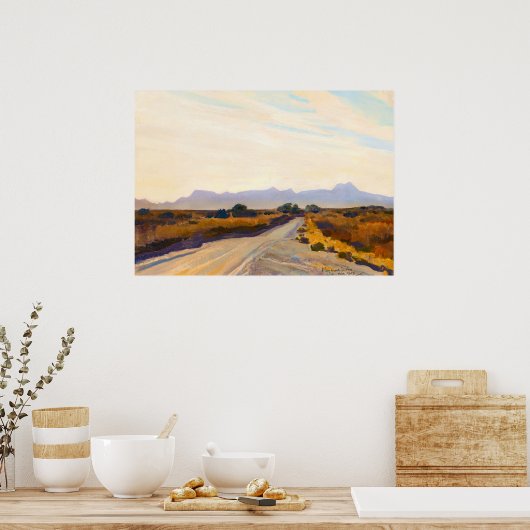 Herfst door Maynard Dixon Poster (Keuken)