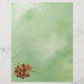 Herfst Draagstuk met plattegrond (Achterkant)