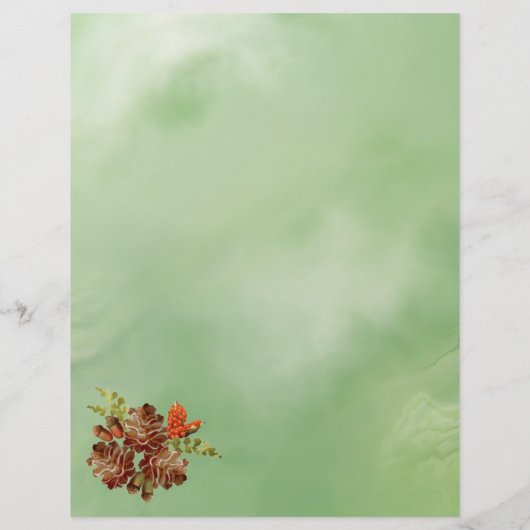 Herfst Draagstuk met plattegrond (Achterkant)