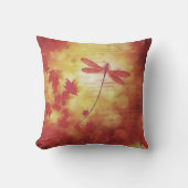 Herfst dragonfly gooit kussen (Voorkant)