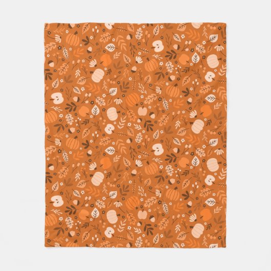 Herfst Dreaming Fleece Deken (Voorkant)