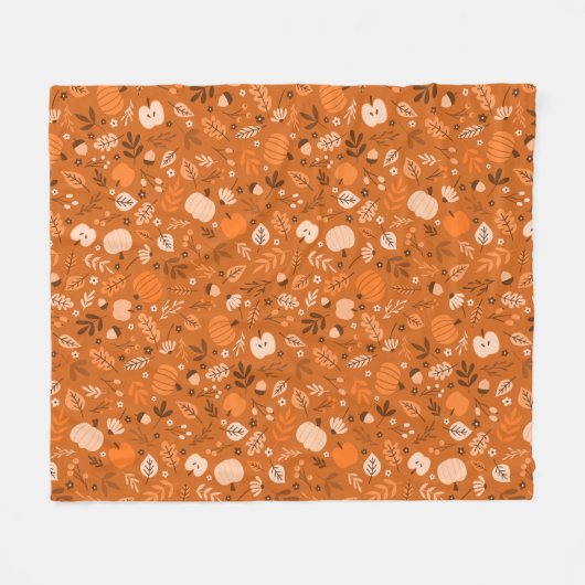 Herfst Dreaming Fleece Deken (Voorkant (Horizontaal))