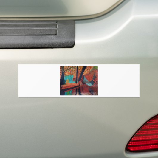 Herfst Dreams Bumpersticker (Op auto)