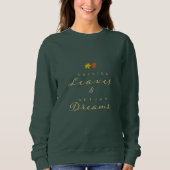 Herfst Dreams- Chic Herfst Festive Sweatshirt (Voorkant)