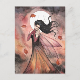 Herfst Dreams Gothic Fantasy Art Briefkaart
