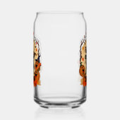Herfst Drinkglas met Ontwerp Blikvorm Glas (Rechts)