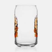 Herfst Drinkglas met Ontwerp Blikvorm Glas (Links)