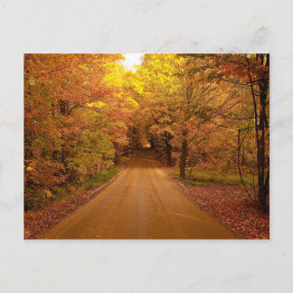 Herfst Drive Color Tour Briefkaart