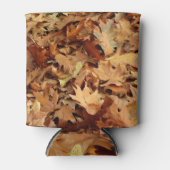 Herfst, droge bladeren blikjeskoeler (Voorkant)