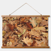 herfst, droge bladeren hangend wandkleed (Voorkant 3)