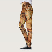 Herfst, droge bladeren leggings (Links)