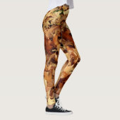 Herfst, droge bladeren leggings (Rechts)