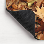 Herfst, droge bladeren muismat (Hoek)