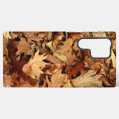 Herfst, droge bladeren samsung galaxy hoesje (Achterkant horizontaal)