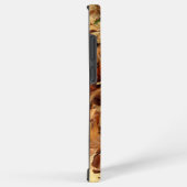 Herfst, droge bladeren samsung galaxy hoesje (Rechterkant)