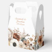 Herfst Droge Bloemen Bohemië Bedankdoosjes (Geopend)