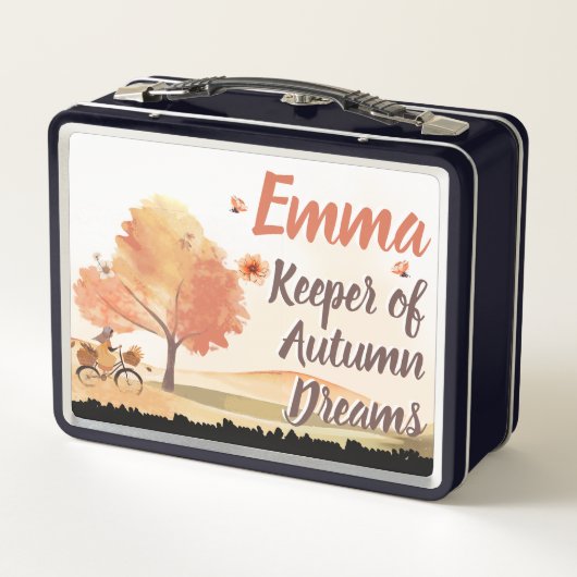 Herfst Dromer Lunch - Voor haar Breaktime Joy (Achterkant)