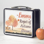 Herfst Dromer Lunch - Voor haar Breaktime Joy (In situ)