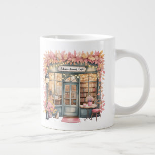 Herfst Droom Café Mok — Gezellige Bloemrijke Boekw