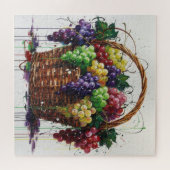 Herfst druiven fluisteren legpuzzel (Horizontaal)