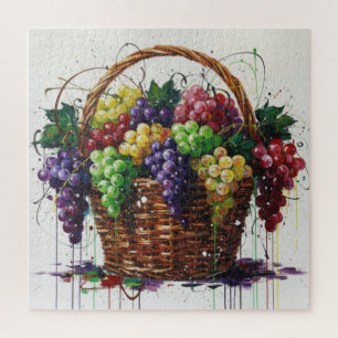 Herfst druiven fluisteren legpuzzel