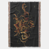 Herfst Dryad Celtic Fantasy Deken (Voorkant Verticaal)