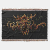 Herfst Dryad Celtic Fantasy Deken (Voorkant)