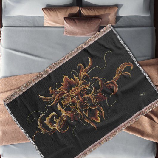 Herfst Dryad Celtic Fantasy Deken