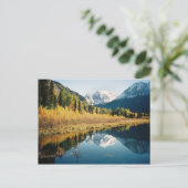 Herfst Eagle River Valley Briefkaart (Staand voorkant)