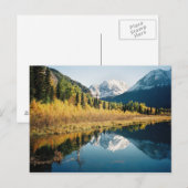 Herfst Eagle River Valley Briefkaart (Voorkant / Achterkant)