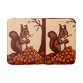 🐿️Herfst Eekhoorn Badmat (Voorkant)
