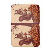 🐿️Herfst Eekhoorn Badmat (Voorkant Verticaal)