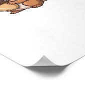 Herfst eekhoorn Classic T-Shirt Poster (Hoek)