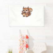 Herfst eekhoorn Classic T-Shirt Spandoek (Insitu)