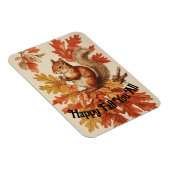Herfst eekhoorn flexibele magneet (Rechterzijde)