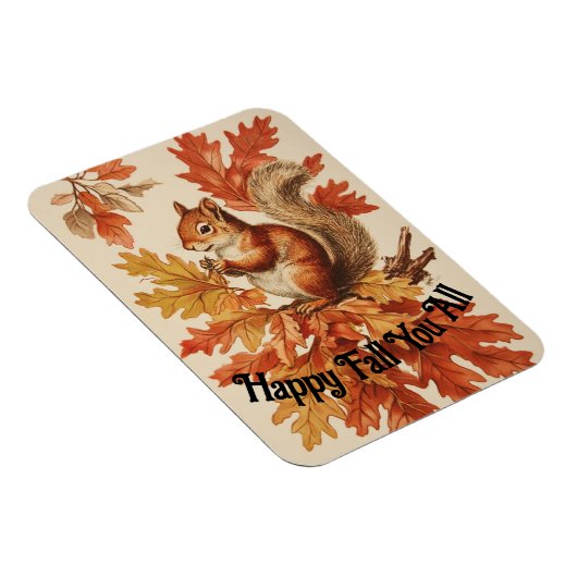  Herfst eekhoorn flexibele magneet (Rechterzijde)