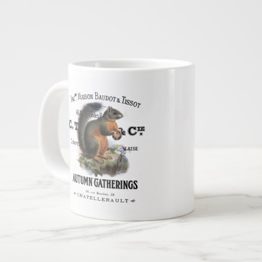  herfst eekhoorn grote koffiekop (Links)