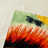 Herfst Eekhoorn Kunst Strandlaken (In situ)